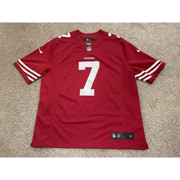 Nike Other - Colin Kaepernick 49ers Nike Elite Jersey Home Scarlet Red Mens Size 48 XL Sewn
